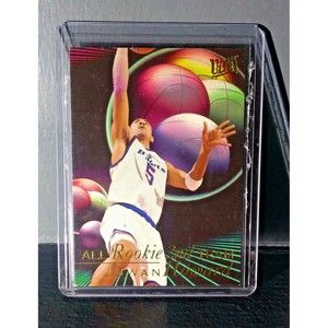 1995-96 Juwan Howard Fleer Ultra All-Rookie Team #6 Basketball Card